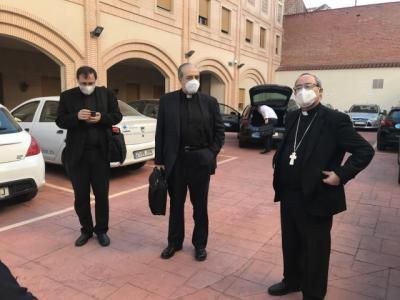 VÍDEO | El arzobispo de Toledo visita a los sacerdotes de Talavera y comarca