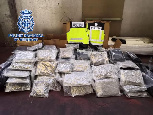 Intervienen 132 kilos de marihuana gracias a la colaboración ciudadana