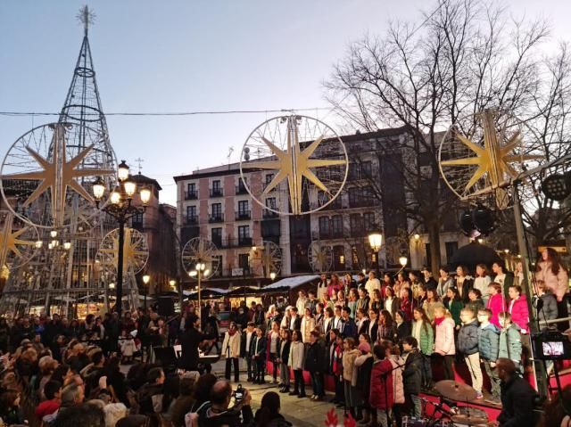 Inaugurado el Belén de la plaza de Zocodover