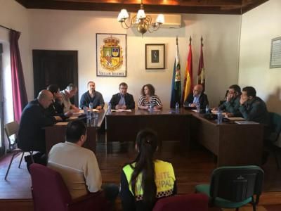 Devia preside la Comisión Local de Seguridad de Alcaudete de la Jara