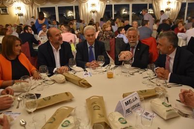 La cena de la hermandad de San Isidro reúne a más de 650 personas