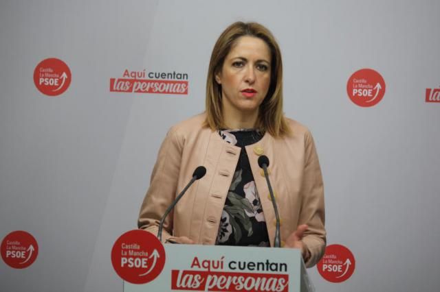 La vicesecretaria y portavoz del PSOE CLM y candidata al Parlamento Europeo, Cristina Maestre