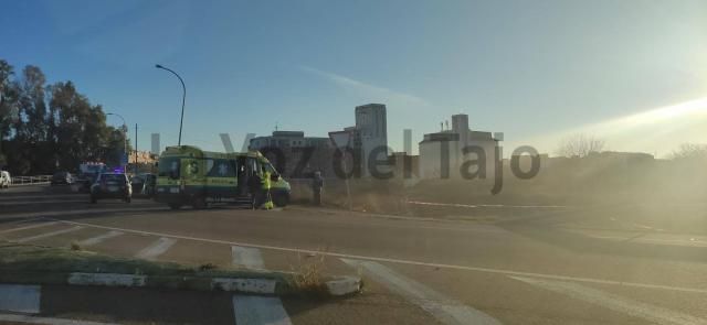 Trasladado al Hospital de Talavera tras el choque de dos vehículos