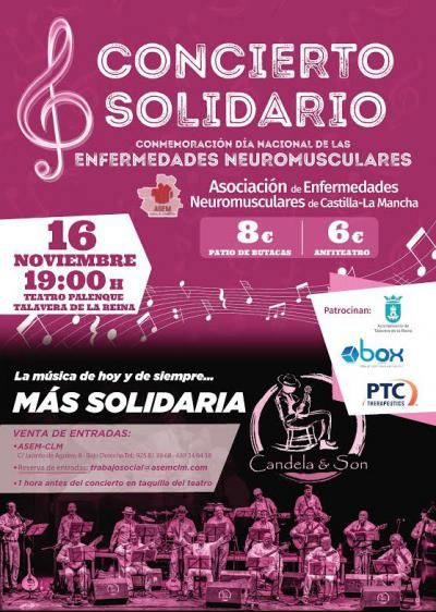 Concierto solidario en el Palenque para conmemorar el Día Nacional de las Enfermedades Musculares