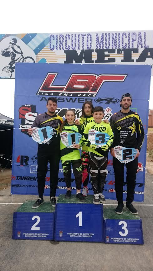 Magníficos resultados del Club BMX Los Pinos en Granada