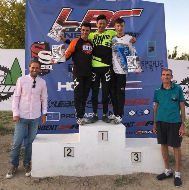 Oro, plata y dos bronces para los pilotos del BMX Talavera