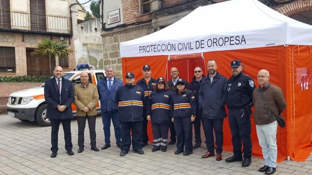 Nuevo material para las agrupaciones de Protección Civil de la comarca de Talavera