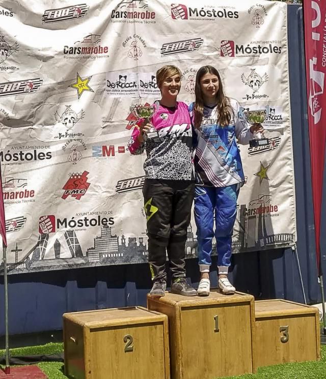 Dos oros y dos finalistas para el BMX Talavera en la Copa de Madrid