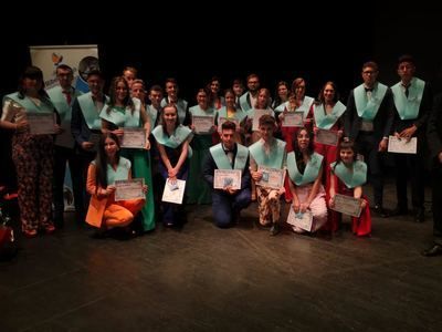 Graduación de los alumnos de 2º de Bachiller y FP Grado Superior del IES Ribera del Tajo