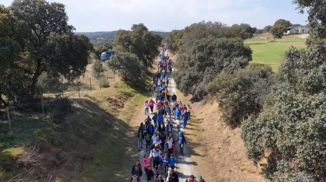 Récord de participación en la IX Vía Verde por la Integración en Talavera