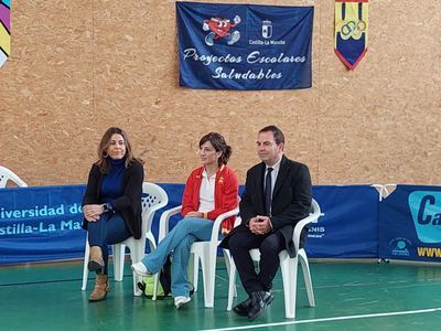 Sandra Sánchez, madrina de excepción en el CEIP 'Nuestra Señora del Prado'