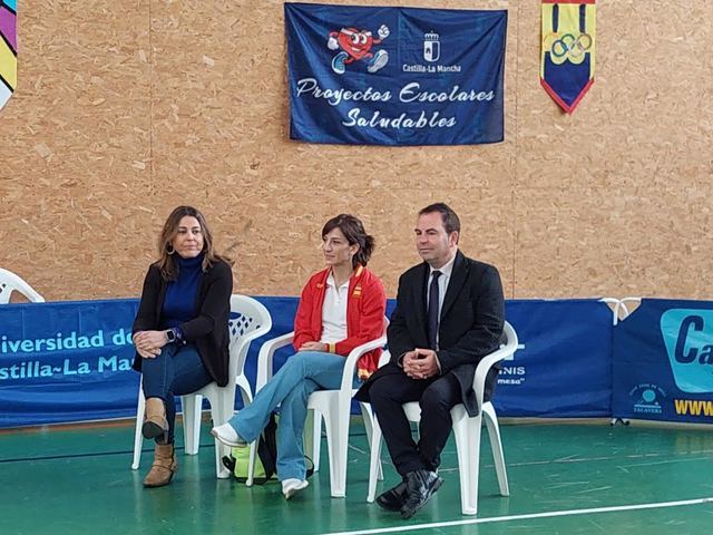 Sandra Sánchez, madrina de la IX Semana de la Salud del centro escolar