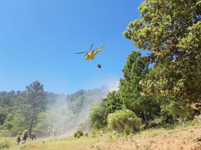 CLM amplía los medios de extinción de incendios forestales durante la Semana Santa