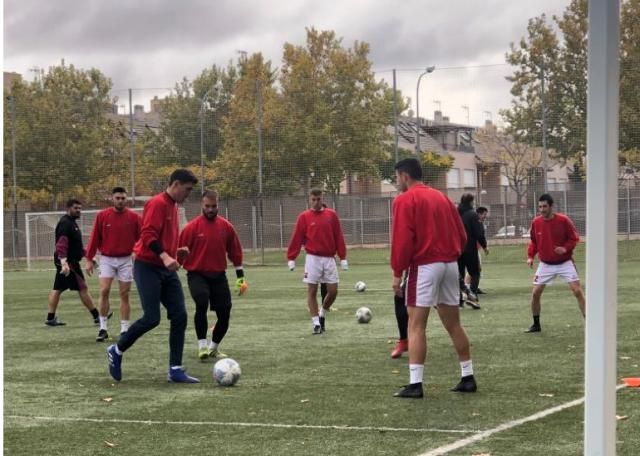 Imagen de archivo de un entrenamiento del combinado regional.