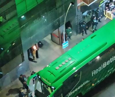 El Real Betis ya está en Talavera para jugar la Copa (VIDEO)