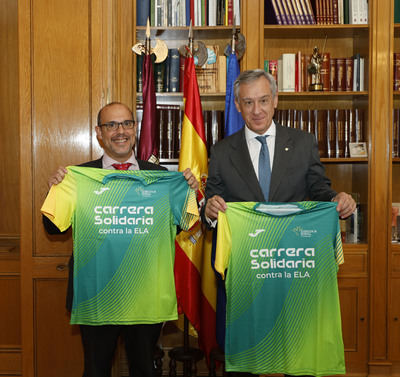 Bellido anima a participar en la carrera solidaria contra la ELA de Eurocaja Rural