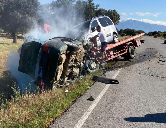 Brutal accidente entre Rosalejo y Navalmoral (Cáceres) con un fallecido