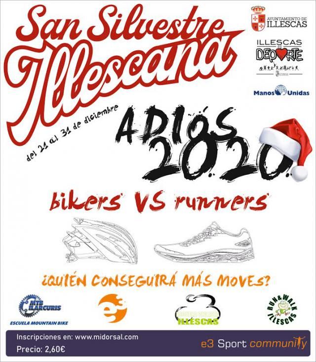 ILLESCAS | La San Silvestre será virtual y solidaria