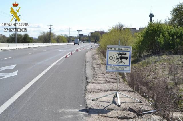 PILLADO | Conducía una motocicleta a 204 km/h por una carretera de la provinca de Toledo