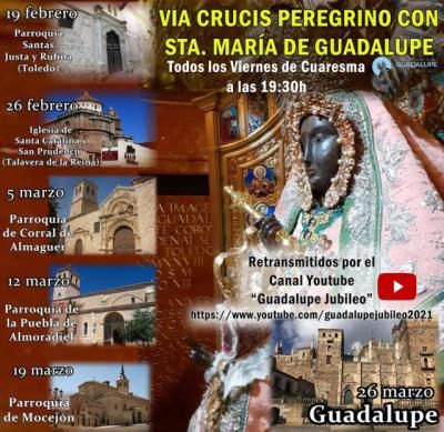 RELIGIÓN | Estos son los 6 lugares donde se realizará el Vía Crucis de Guadalupe, uno en Talavera