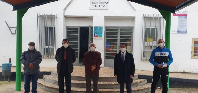 COLEGIOS RURALES AGRUPADOS | El delegado provincial de Educación visita Pelahustán