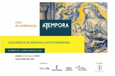 Última conferencia sobre la cerámica de Talavera del 'Ciclo 'aTempora'