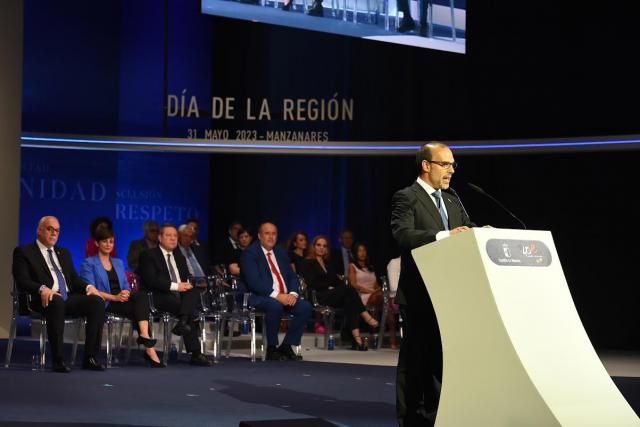 Pablo Bellido, presidente de las Cortes de Castilla-La Mancha