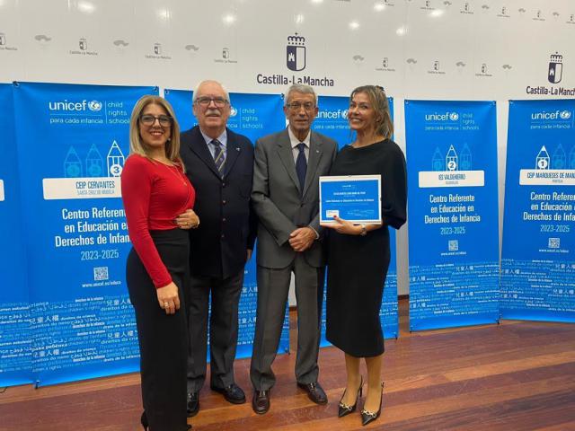 El colegio Maristas de Talavera, centro referente de los Derechos de la Infancia por UNICEF