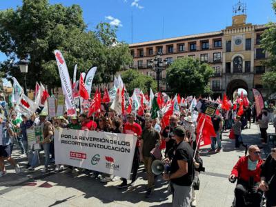 Los profesores de CLM salen a la calle: estas son sus peticiones