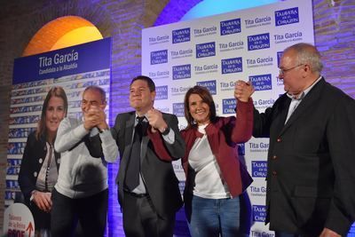 La presentación de Tita García como candidata a la Alcaldía de Talavera en imágenes