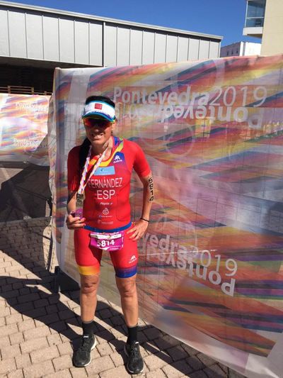 Sara Fernández, del CD Tritalavera, consigue el 7º puesto en el Mundial de Triatlón