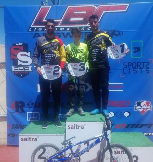 Notable actuación de los riders del Club BMX Los Pinos en la Liga Nacional