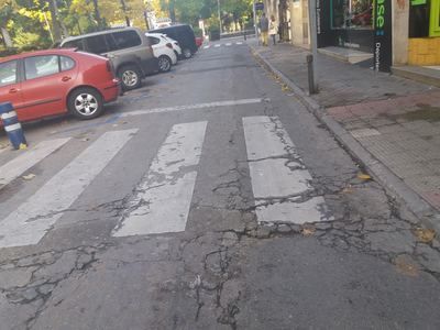 Pasos de peatones en Talavera que suponen un “peligro” para la seguridad vial