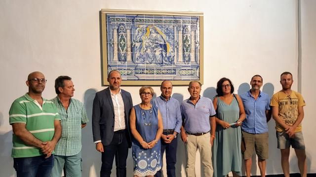 El panel se ha instalado en la ermita de la Virgen de Peñitas