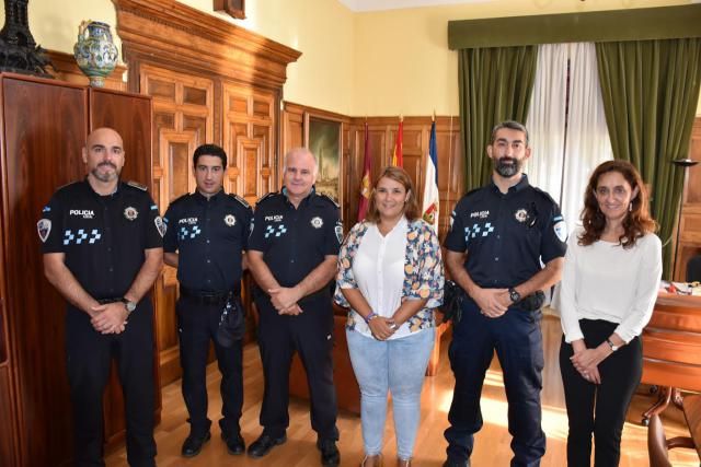 Tres nuevos agentes se incorporan a la Policía Local de Talavera