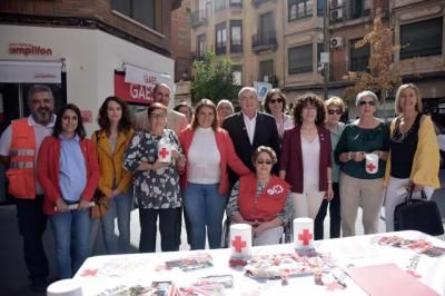 El Gobierno municipal muestra su apoyo a Cruz Roja en el ‘Día de la Banderita’