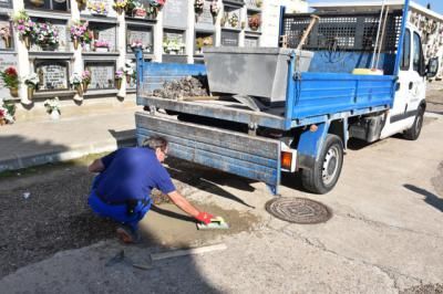 Obras para mejorar el interior y los accesos del cementerio de Talavera