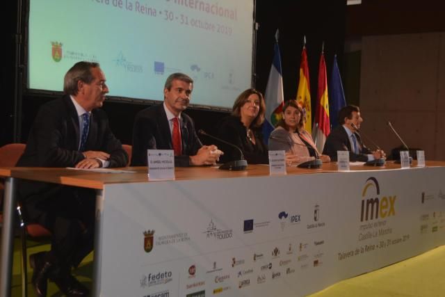 Gutiérrez: 'La Feria IMEX es una magnífica oportunidad para impulsar el comercio exterior de la provincia de Toledo y de la región'