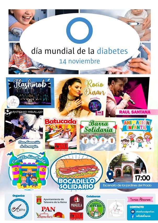 Música, magia y solidaridad para celebrar en Talavera el Día Mundial de la Diabetes