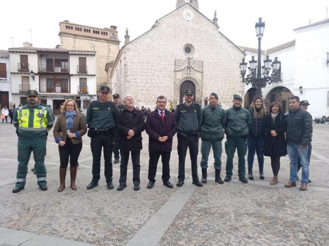 Devia asiste al acto de celebración del 175 Aniversario de la Guardia Civil en La Puebla de Montalbán