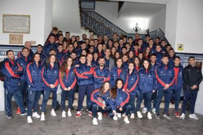 El Ayuntamiento abre su puerta noble a los karatekas de CLM seleccionados para el Campeonato de España