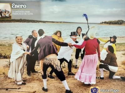 Presentado el calendario solidario de COCEMFE Talavera