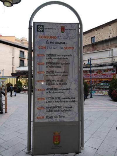 Campaña de Navidad en Talavera para apoyar el consumo local