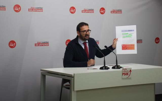 El PSOE CLM rechazará la PNL de Vox sin atender a la disciplina de voto y reta al PP a hacer lo mismo