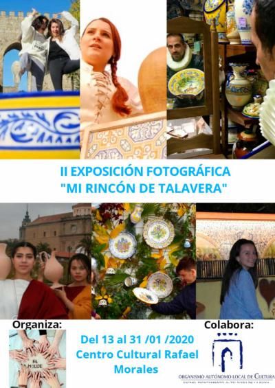 El centro cultural 'Rafael Morales' albergará la exposición 'Mi rincón de Talavera'