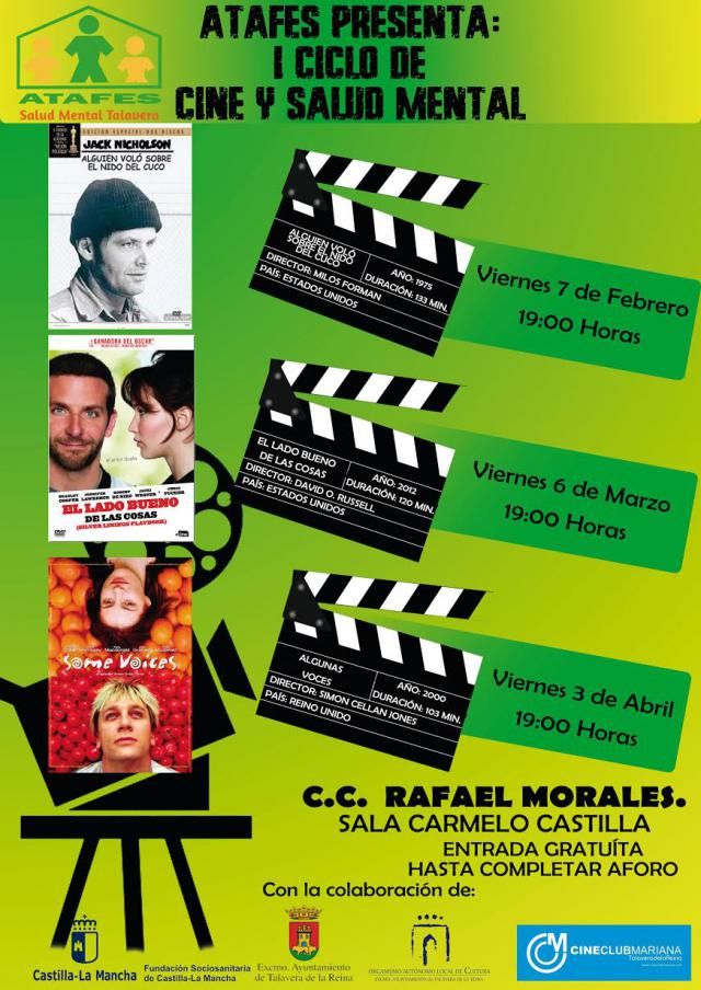 Comienza el I Ciclo de “Cine y Salud Mental” ATAFES Talavera