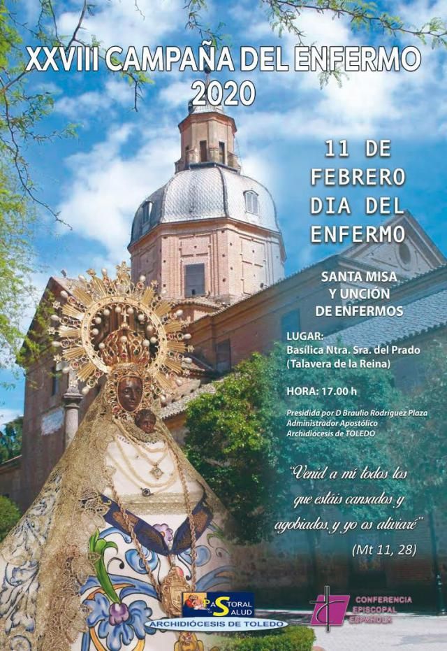 La basílica de Nuestra Señora de Prado acoge la Jornada Mundial del Enfermo