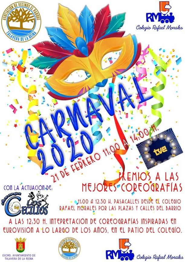 El Colegio Rafael Morales y la Asociación de Vecinos El Parque se visten de Carnaval