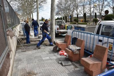 TALAVERA | Mejoras en varios tramos de la Avenida Real Fábrica de Sedas