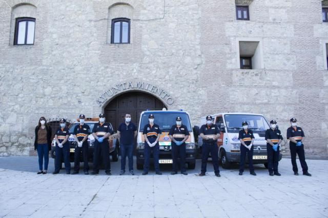 COVID-19 | Homenaje en Torrijos a Protección Civil